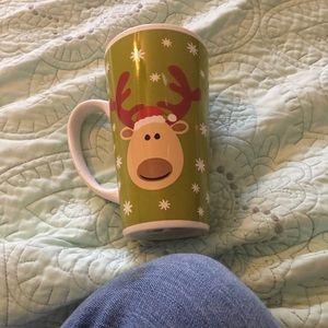 Christmas cup with a moose on it!